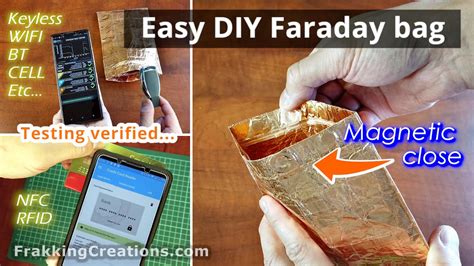 metal box as faraday cage|homemade faraday bag instructions.